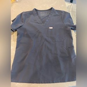 Figs Night Sky Grey Scrubs